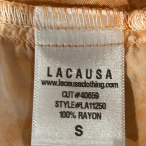 Lacausa Tie dye rayon cami - Picture 5 of 5